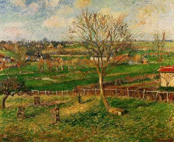 Camille Pissarro : Landscape, Fields, Eragny